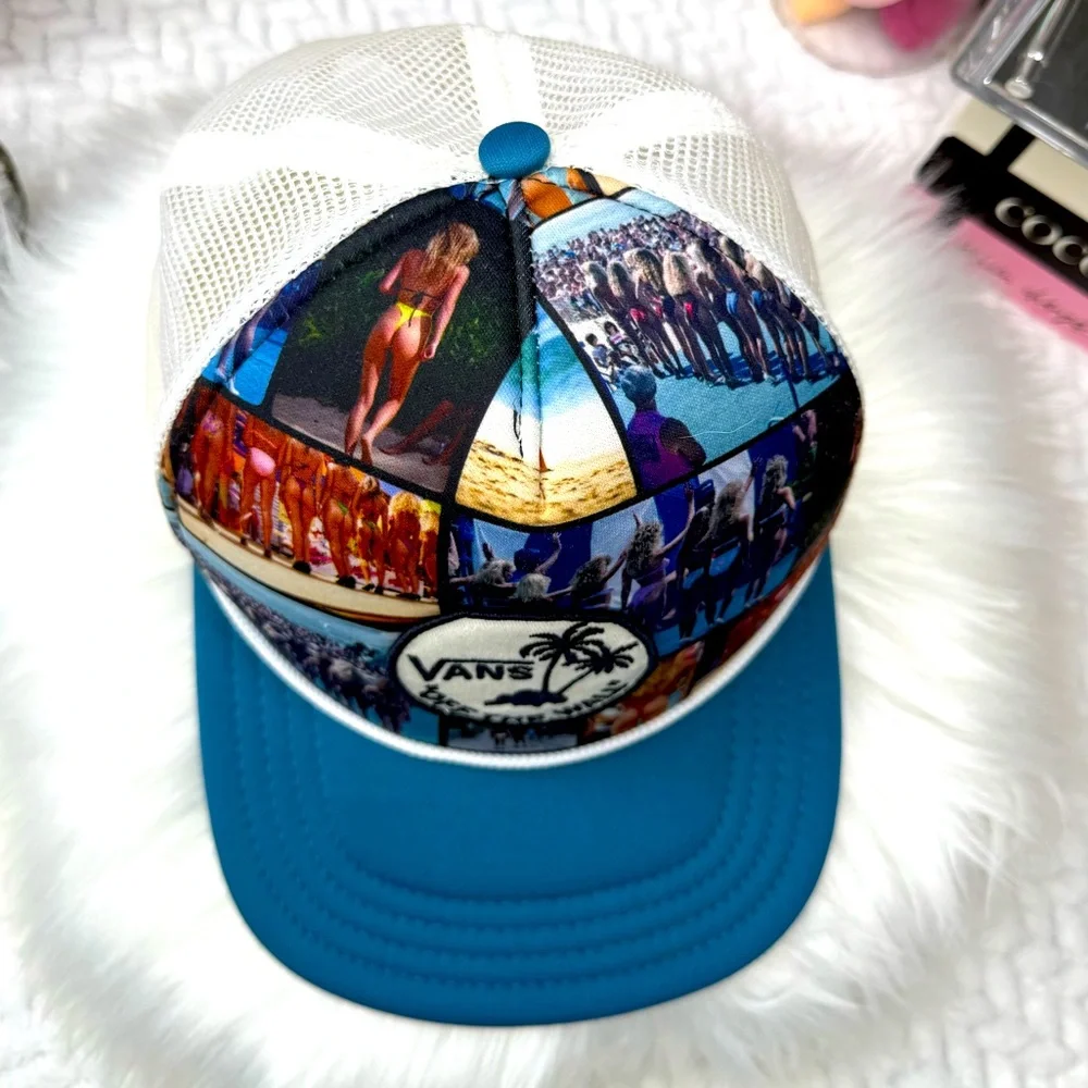 Vans Multicolor Graphic Trucker Hat - Picture 3 of 7
